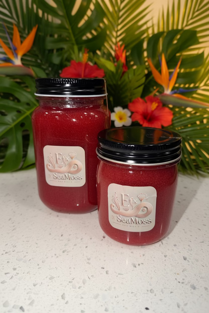 Watermelon Hibiscus Seamoss