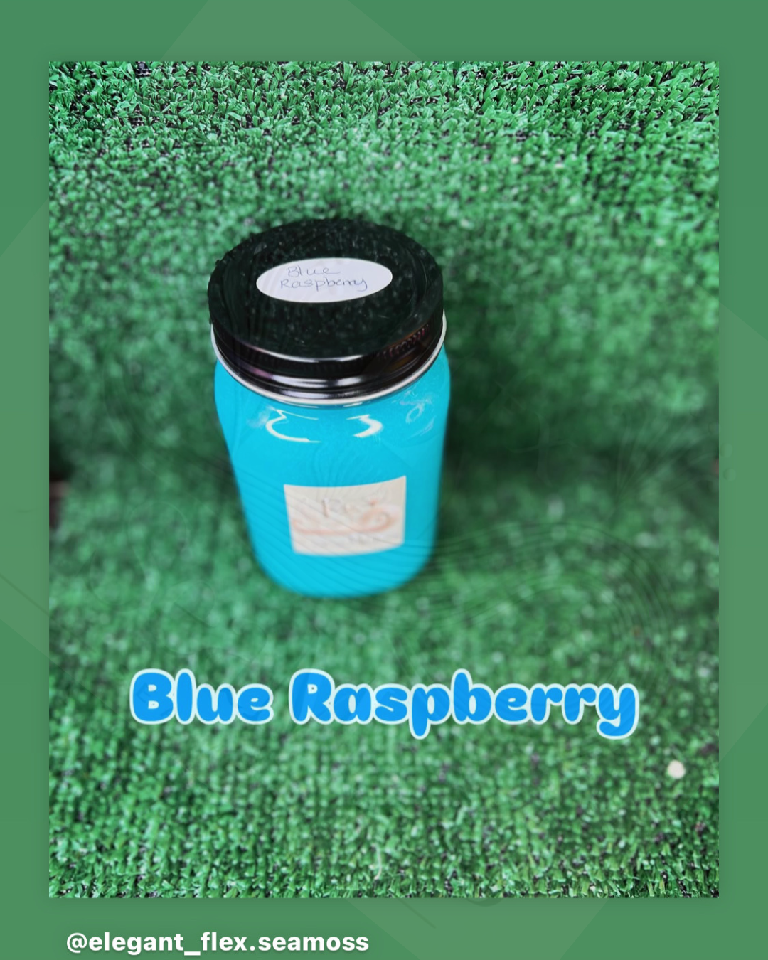 Blue Raspberry Seamoss